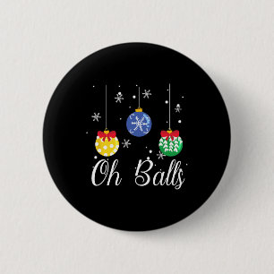 Bóton Redondo 5.08cm Balls Enfeites de natal Buffalo Xadrez Family Pyja