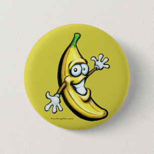 Bóton Redondo 5.08cm Banana