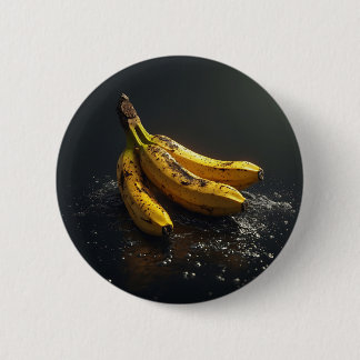 Bóton Redondo 5.08cm Banana, Água e Luz