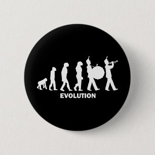 Bóton Redondo 5.08cm banda da evolução