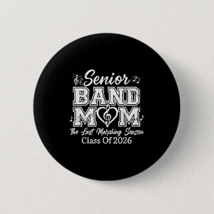 Bóton Redondo 5.08cm Banda mais velho Mãe Cl De 2026 Marching Season En