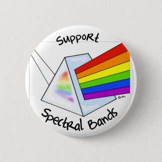 Bóton Redondo 5.08cm Bandas espectrais