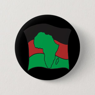 Bóton Redondo 5.08cm Bandeira africana