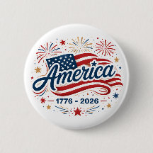 Bandeira Americana 1776 2026 Fogos de Artifício Es