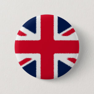 Bóton Redondo 5.08cm Bandeira Britânica