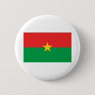 Bóton Redondo 5.08cm Bandeira Burkina Faso