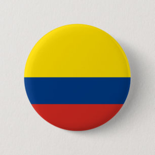 Bóton Redondo 5.08cm Bandeira colombiana