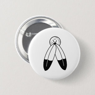 Bóton Redondo 5.08cm Bandeira com duas bebidas espirituosas