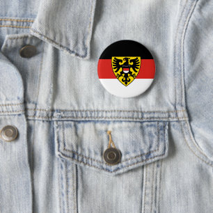 Bóton Redondo 5.08cm bandeira da cidade de Reutlingen alemanha símbolo