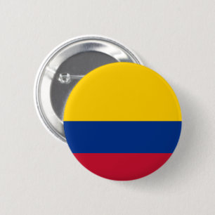 Bóton Redondo 5.08cm Bandeira da Colômbia