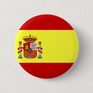 Bóton Redondo 5.08cm Bandeira da espanha