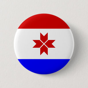 Bóton Redondo 5.08cm Bandeira da Mordóvia