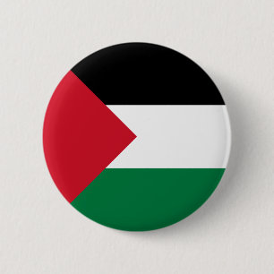 Bóton Redondo 5.08cm Bandeira da Palestina