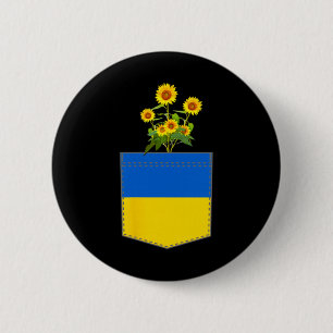 Bóton Redondo 5.08cm Bandeira da Ucrânia Bandeira Nacional Kiev Ucrania