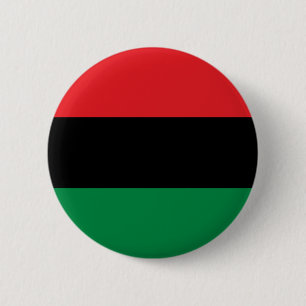 Bóton Redondo 5.08cm Bandeira da UNIA Pan-Africana