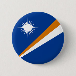 Bóton Redondo 5.08cm Bandeira das Ilhas Marshall