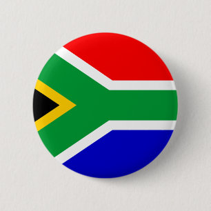 Bóton Redondo 5.08cm Bandeira de África do Sul