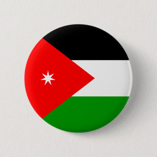 Bóton Redondo 5.08cm Bandeira de alta qualidade de Jordão