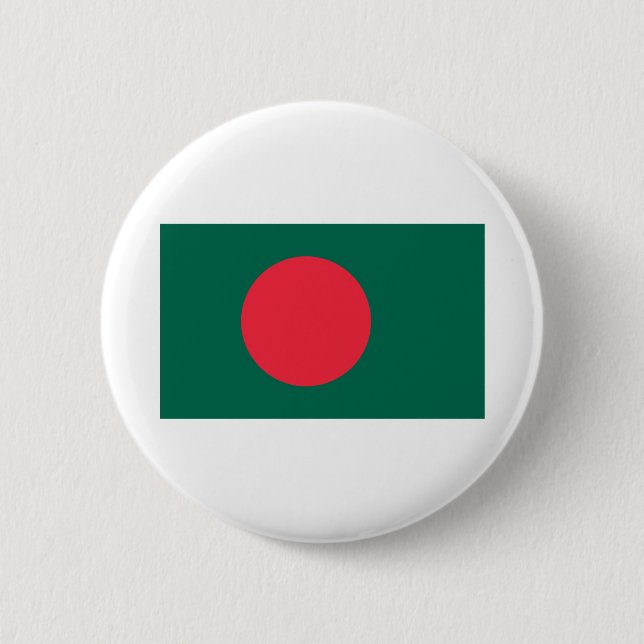Bóton Redondo 5.08cm Bandeira de Bangladesh (Frente)