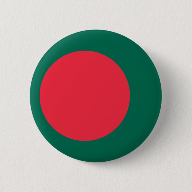 Bóton Redondo 5.08cm Bandeira de Bangladesh (Frente)