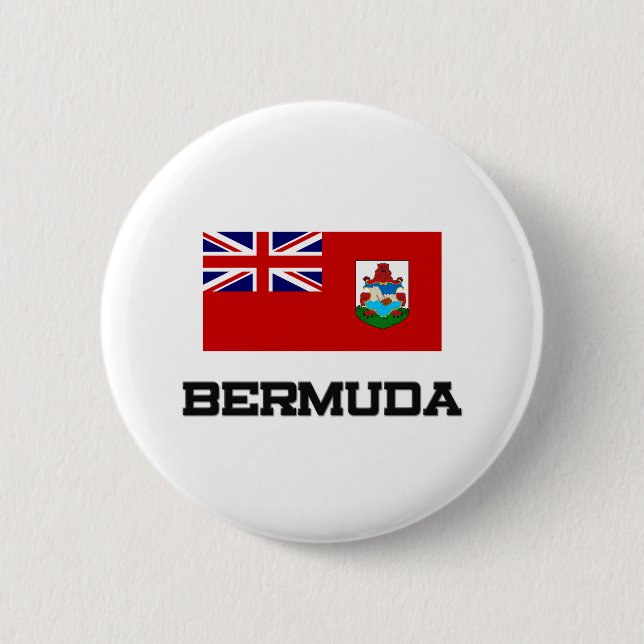 Bóton Redondo 5.08cm Bandeira de Bermuda (Frente)