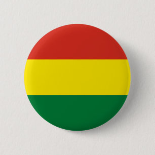 Bóton Redondo 5.08cm Bandeira de Bolívia