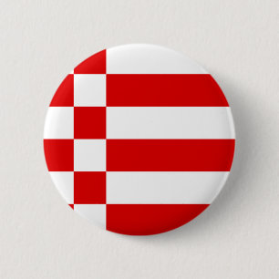 Bóton Redondo 5.08cm Bandeira de Bremen Pinback Button