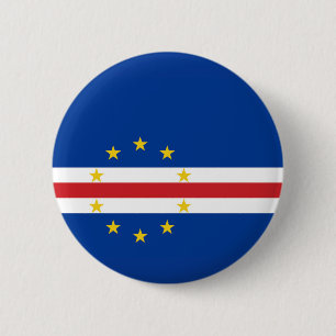 Bóton Redondo 5.08cm Bandeira de Cabo Verde