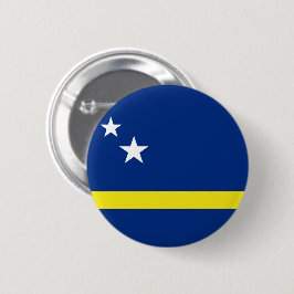 Bóton Redondo 5.08cm Bandeira de Curaçao