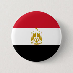 Bóton Redondo 5.08cm Bandeira de Egipto - علممصر - bandeira egíp