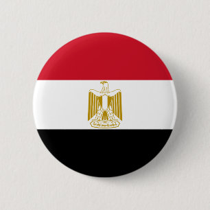 Bóton Redondo 5.08cm Bandeira de Egipto - علممصر - bandeira egípcia