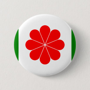 Bóton Redondo 5.08cm Bandeira de Formosa independente - 臺灣獨立運