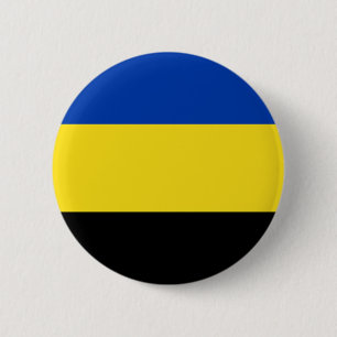 Bóton Redondo 5.08cm Bandeira de Gelderland