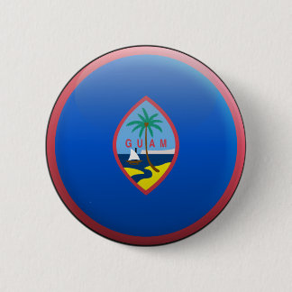 Bóton Redondo 5.08cm Bandeira de Guam