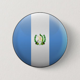 Bóton Redondo 5.08cm Bandeira de Guatemala