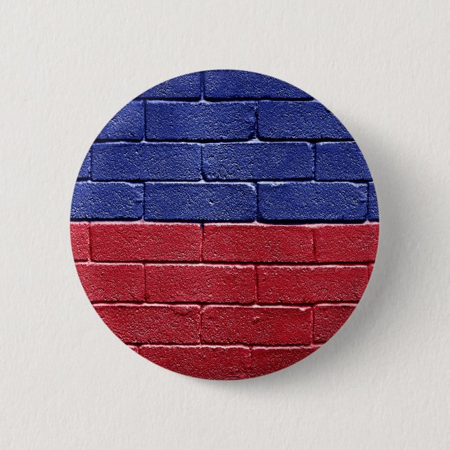 Bóton Redondo 5.08cm Bandeira de Haiti (Frente)