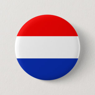 Bóton Redondo 5.08cm Bandeira de Holland