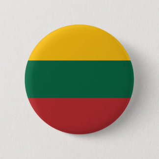 Bóton Redondo 5.08cm Bandeira de Lithuania