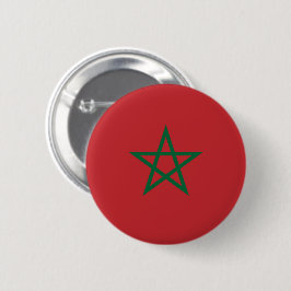 Bóton Redondo 5.08cm Bandeira de Marrocos