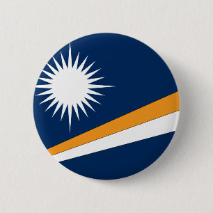 Bóton Redondo 5.08cm Bandeira de Marshall Islands