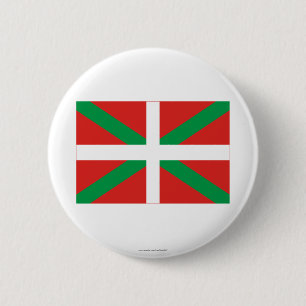 Bóton Redondo 5.08cm Bandeira de País Vasco (Euskadi)