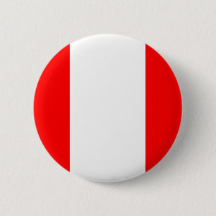 Bóton Redondo 5.08cm Bandeira de Peru
