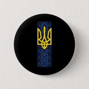 Bóton Redondo 5.08cm Bandeira de Presente da Ucrânia Ukraini Kiev Ucran
