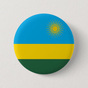 Bóton Redondo 5.08cm Bandeira de Ruanda