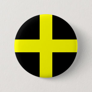 Bóton Redondo 5.08cm bandeira de são davi