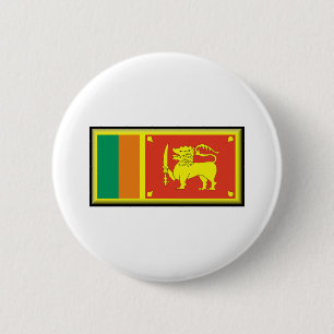 Bóton Redondo 5.08cm Bandeira de Sri Lanka