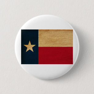 Bóton Redondo 5.08cm Bandeira de Texas