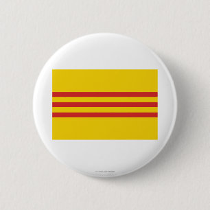 Bóton Redondo 5.08cm Bandeira de Vietnam sul