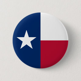 Bóton Redondo 5.08cm Bandeira do Estado Texano (Texas)