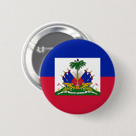 Bóton Redondo 5.08cm Bandeira do Haiti